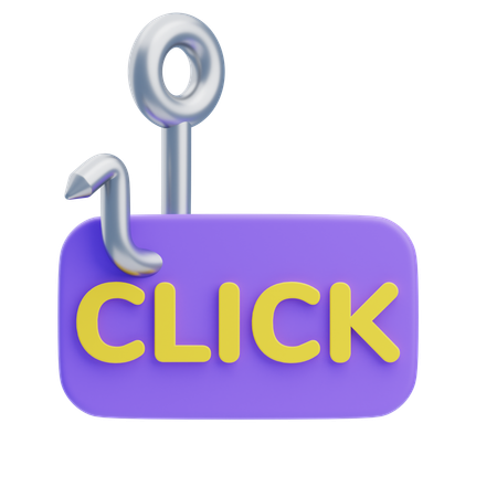 Clickbait  3D Icon