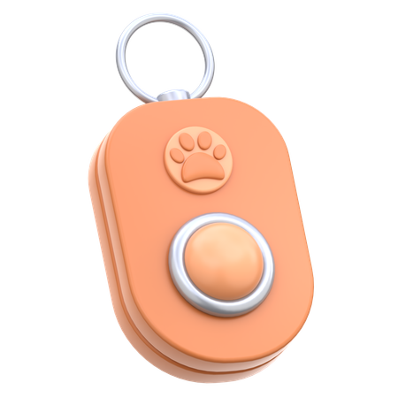 Clicker para treinamento de animais de estimação  3D Icon