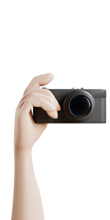 Clicking Picture with camera  3D Icon
