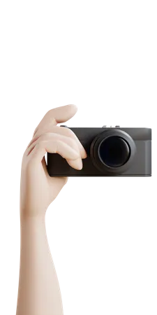 Clicking Picture with camera 3D Icon