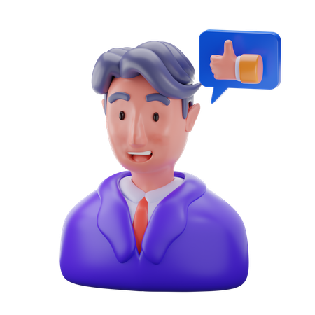 Client  3D Icon