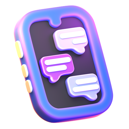 Client Chat  3D Icon
