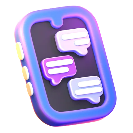 Client Chat  3D Icon
