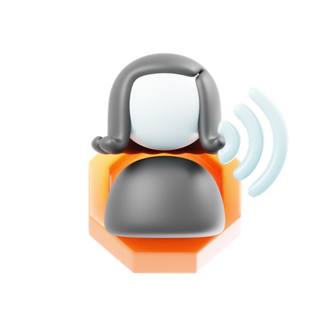 Discours du client  3D Icon