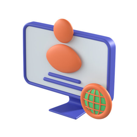 Client Portal  3D Icon