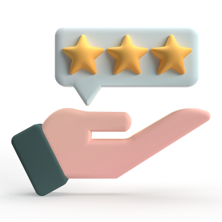 Client Rating  3D Icon