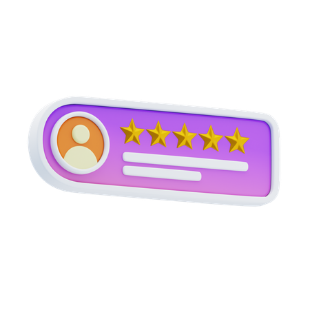 Client Rating  3D Icon