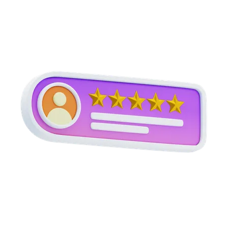 Client Rating  3D Icon