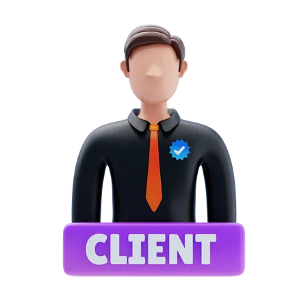 Réussite des clients  3D Icon