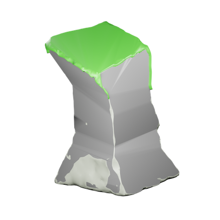 Cliff Rock  3D Icon