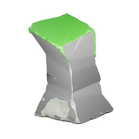 Cliff Rock  3D Icon