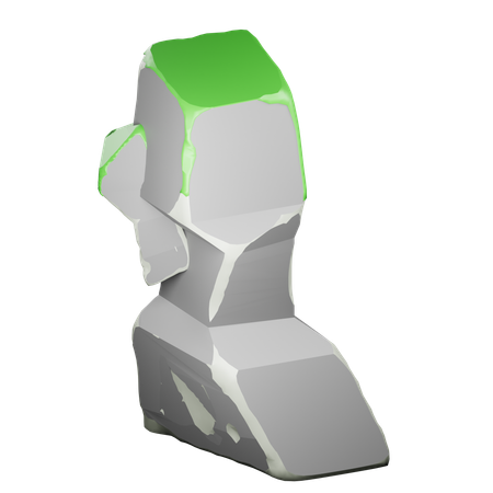 Cliff Rock  3D Icon