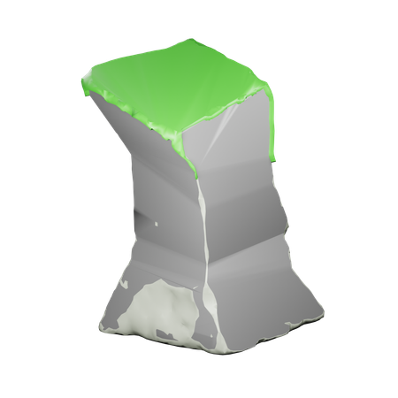 Cliff Rock  3D Icon
