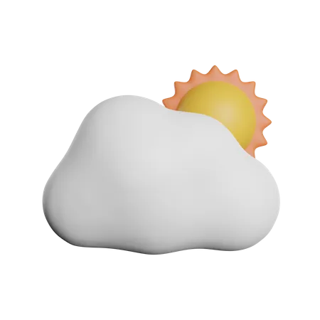 Clima caliente  3D Icon