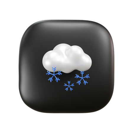 Clima frio  3D Icon