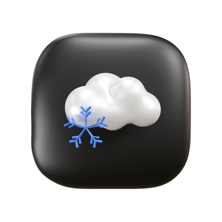 Clima frio  3D Icon