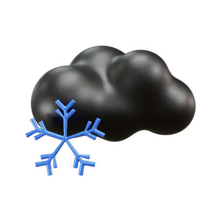 Clima frio  3D Icon