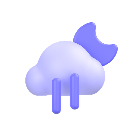 Clima lluvioso  3D Icon