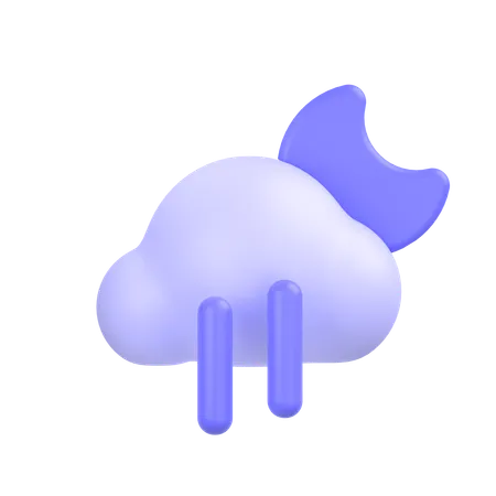 Clima lluvioso  3D Icon