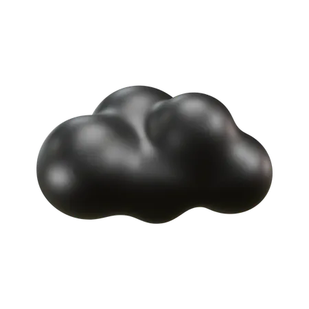 Clima en la nube  3D Icon