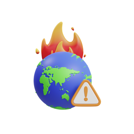 Climate Change  3D Icon