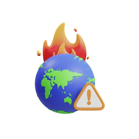 Climate Change  3D Icon