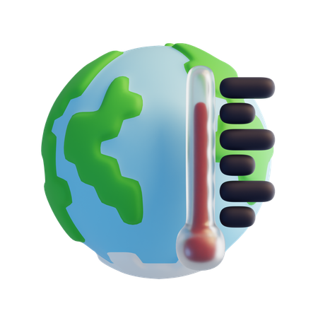 Climate Change  3D Icon