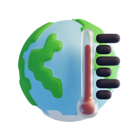 Climate Change  3D Icon
