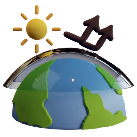 Climate Change  3D Icon