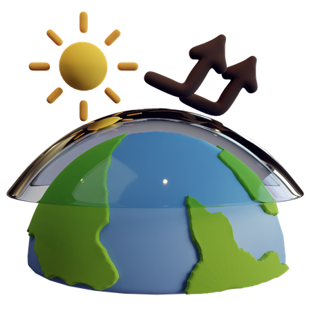 Climate Change  3D Icon