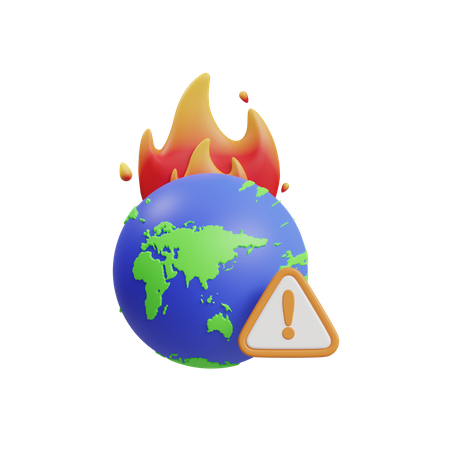 Climate Change  3D Icon