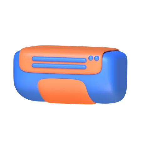 Climatiseur  3D Icon