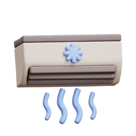 Climatiseur  3D Icon