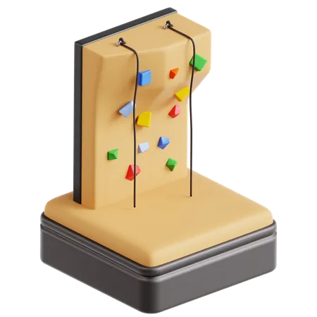 Climbing  3D Icon