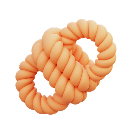 Climbing Rope  3D Icon