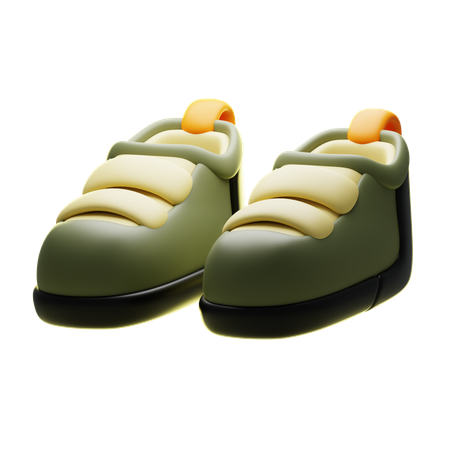 CLIMBING SHOES  3D Icon