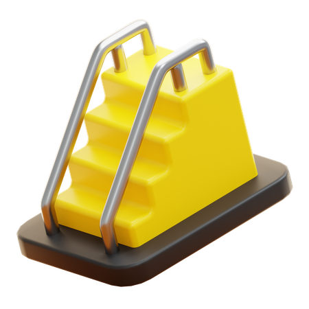 CLIMBING STAIRS  3D Icon
