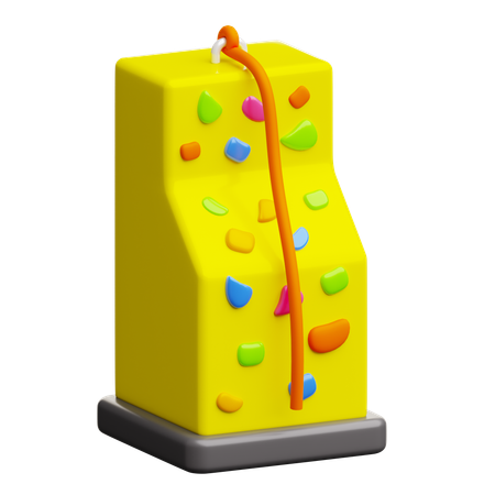 Climbing Wall  3D Icon