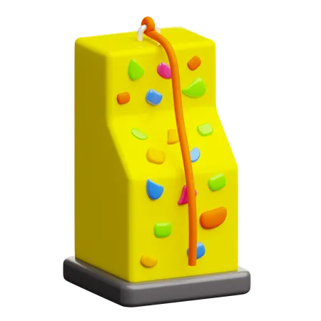 Climbing Wall  3D Icon