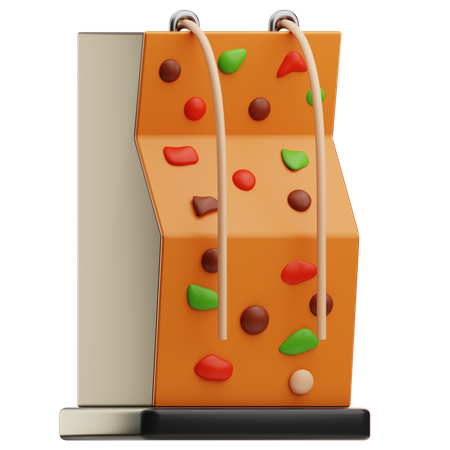 Climbing Wall  3D Icon