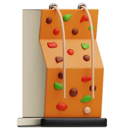 Climbing Wall  3D Icon