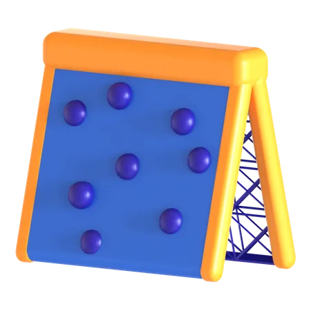 Climbing Wall  3D Icon