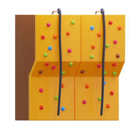 Climbing Wall  3D Icon