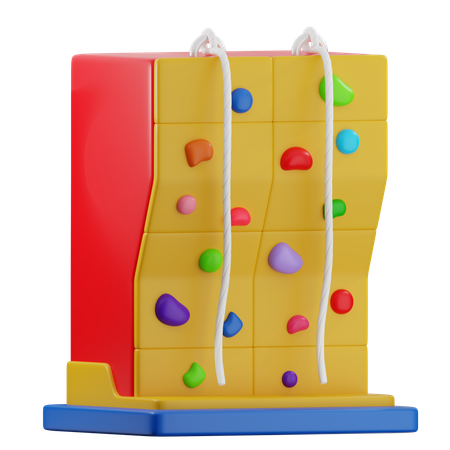 Climbing Wall  3D Icon