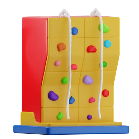 Climbing Wall  3D Icon