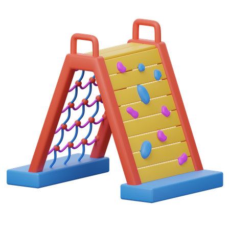 Climbing wall  3D Icon