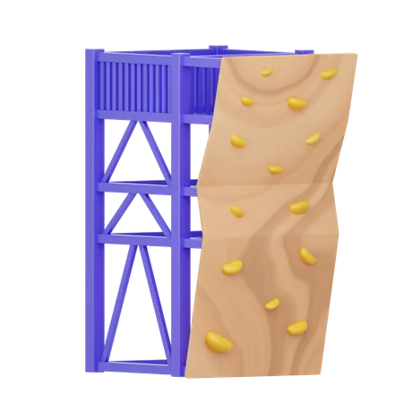 Climbing Wall  3D Icon