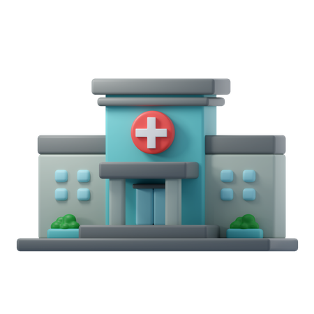 Clinic  3D Icon