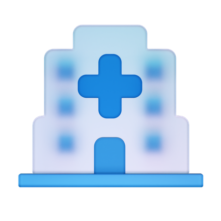 Clinic  3D Icon