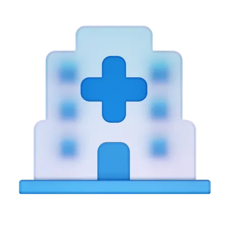 Clinic  3D Icon